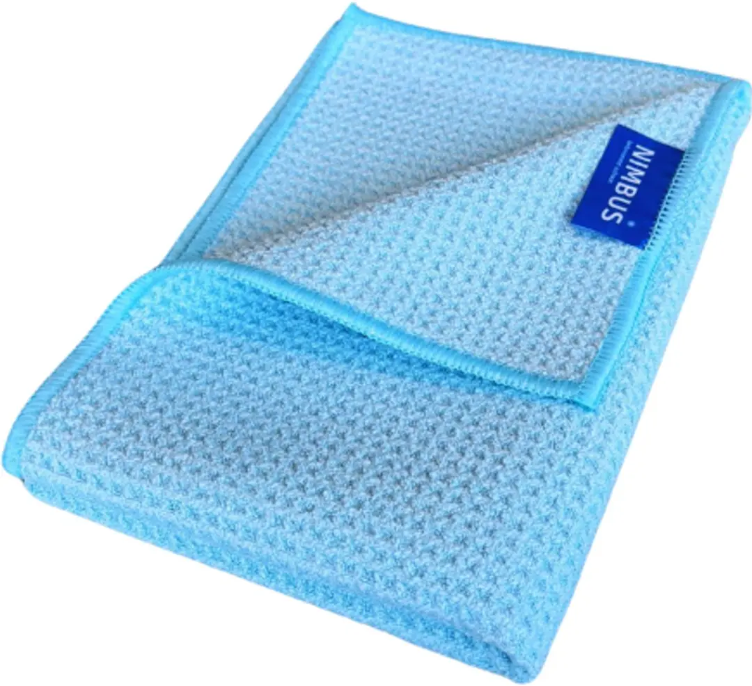 Nimbus XXL Raamdoeken Set - Wonderdoek 2-in-1 & Droogdoek - Blauw