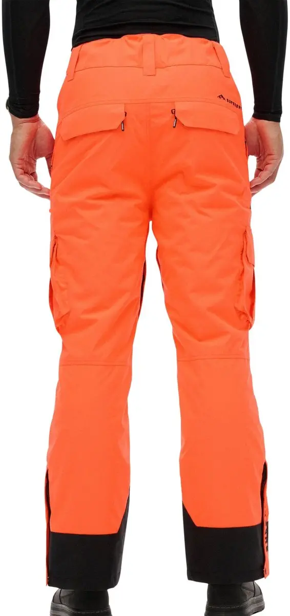 Superdry Ultimate Freestyle Skibroek Heren XL - Oranje/Zwart - afbeelding 6 van 6