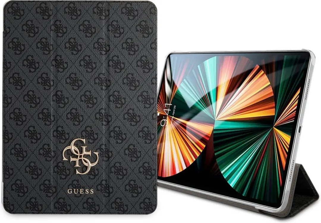 Guess Book Case Tablethoes iPad Pro 12.9 2021 - Grijs