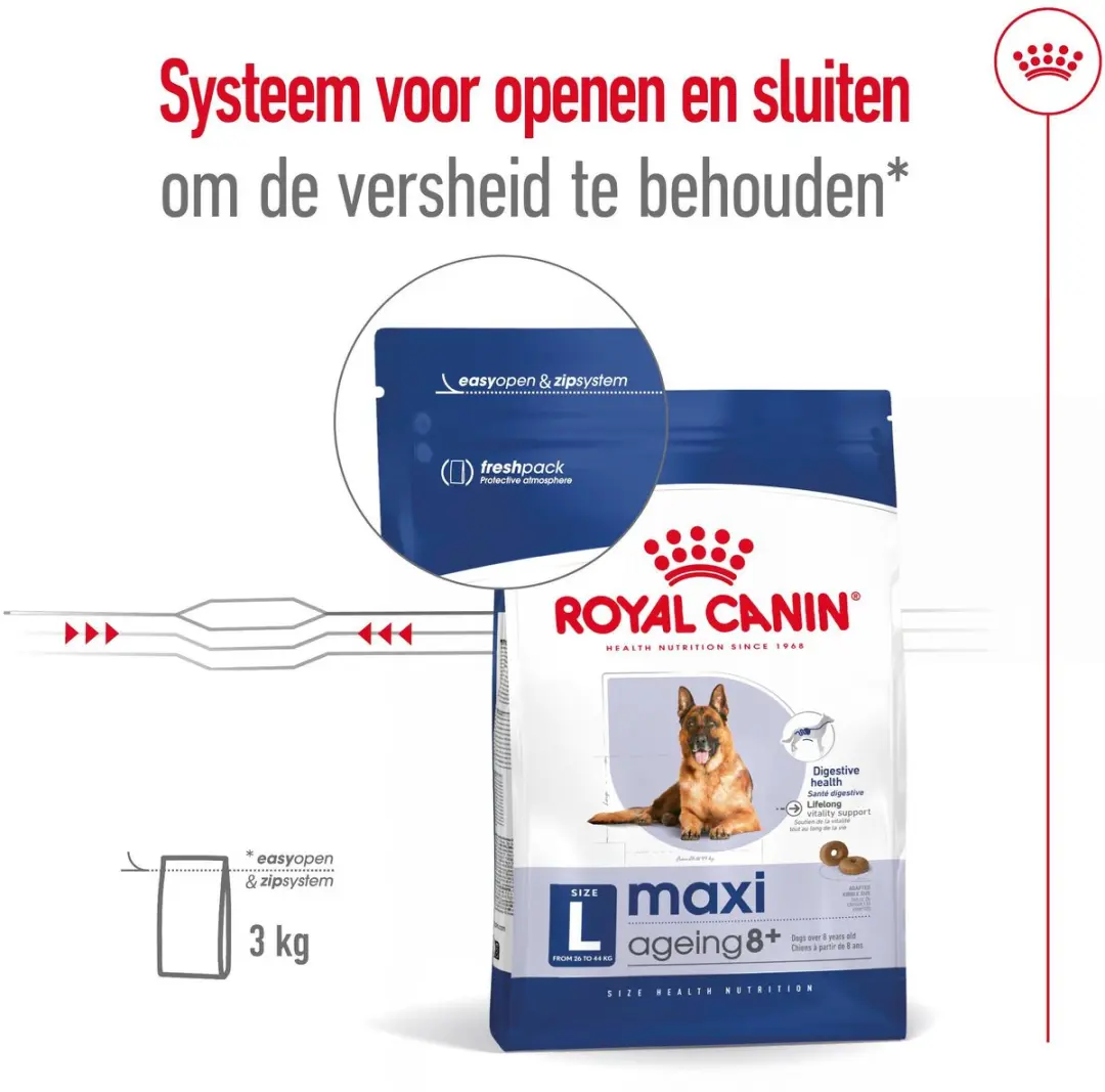 Royal Canin Maxi Ageing 8+ Hondenvoer - 3kg