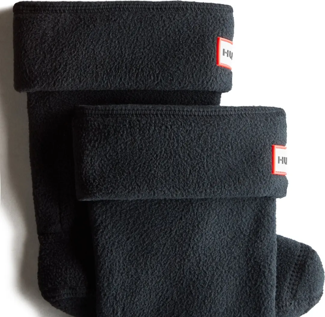 Hunter K Fleece Boot Sock Unisex - Maat XS Navy