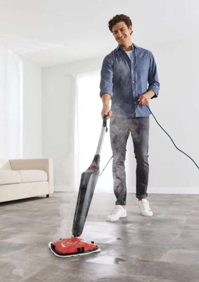 Vileda Steam One Stoomreiniger - 1500W - Zwart/Rood