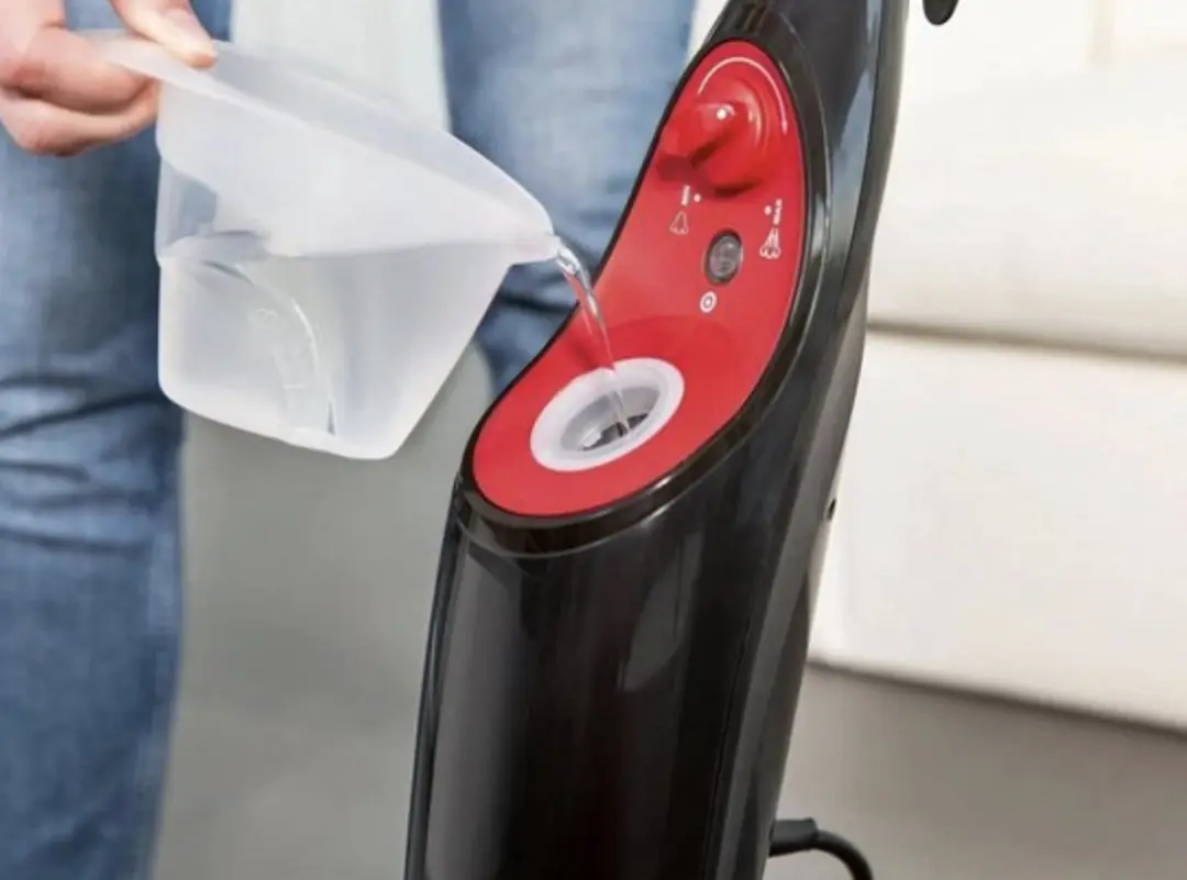 Vileda Steam One Stoomreiniger - 1500W - Zwart/Rood