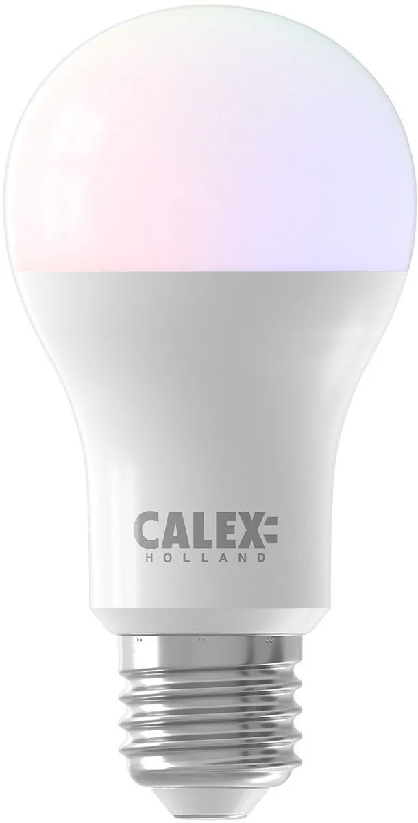 Calex Smart LED Lamp E27 RGBW 9.4W - App & Spraakbediening