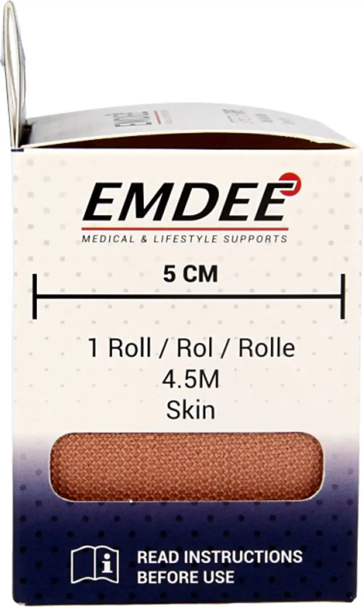 Emdee Easystretch Tape 5cm x 4.5m - Beige