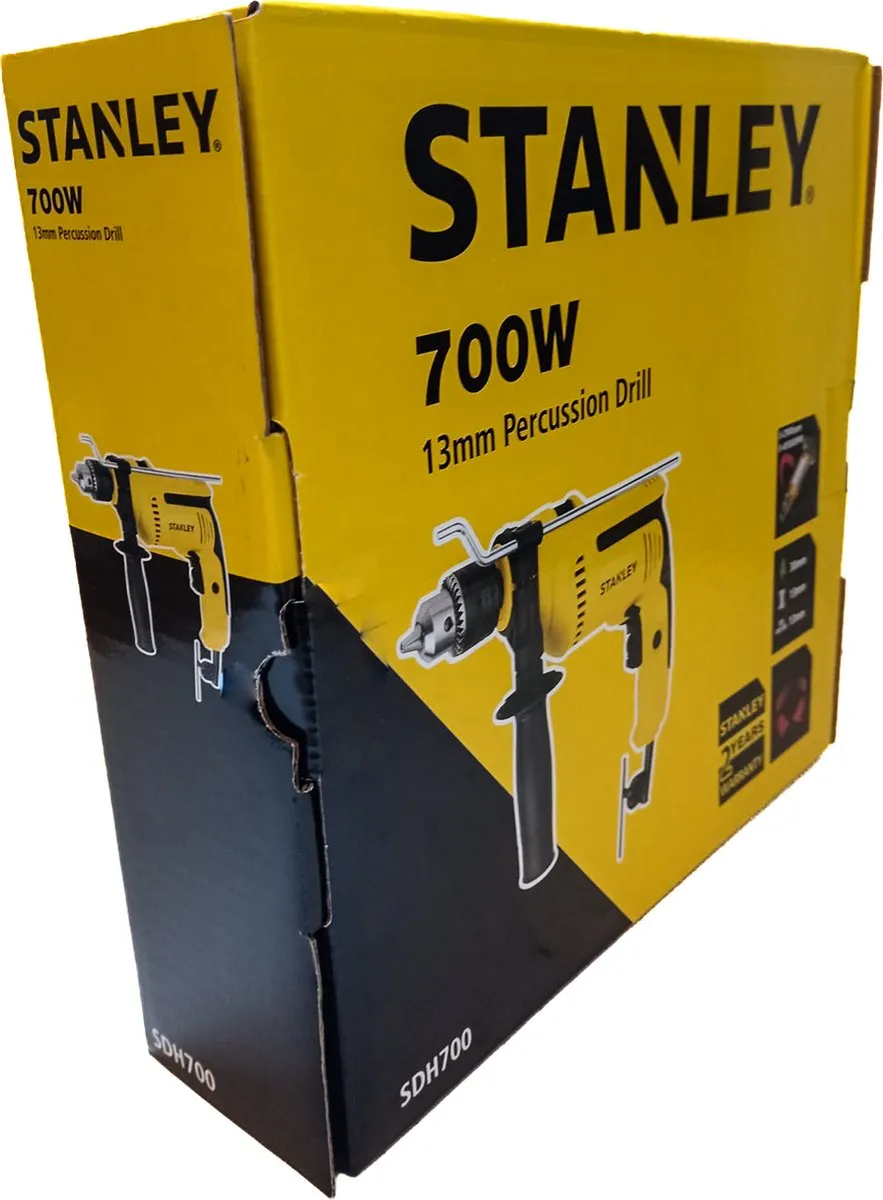 Stanley SDH700 Drill Boorhamer 13mm - 700W - 18 Snelheden