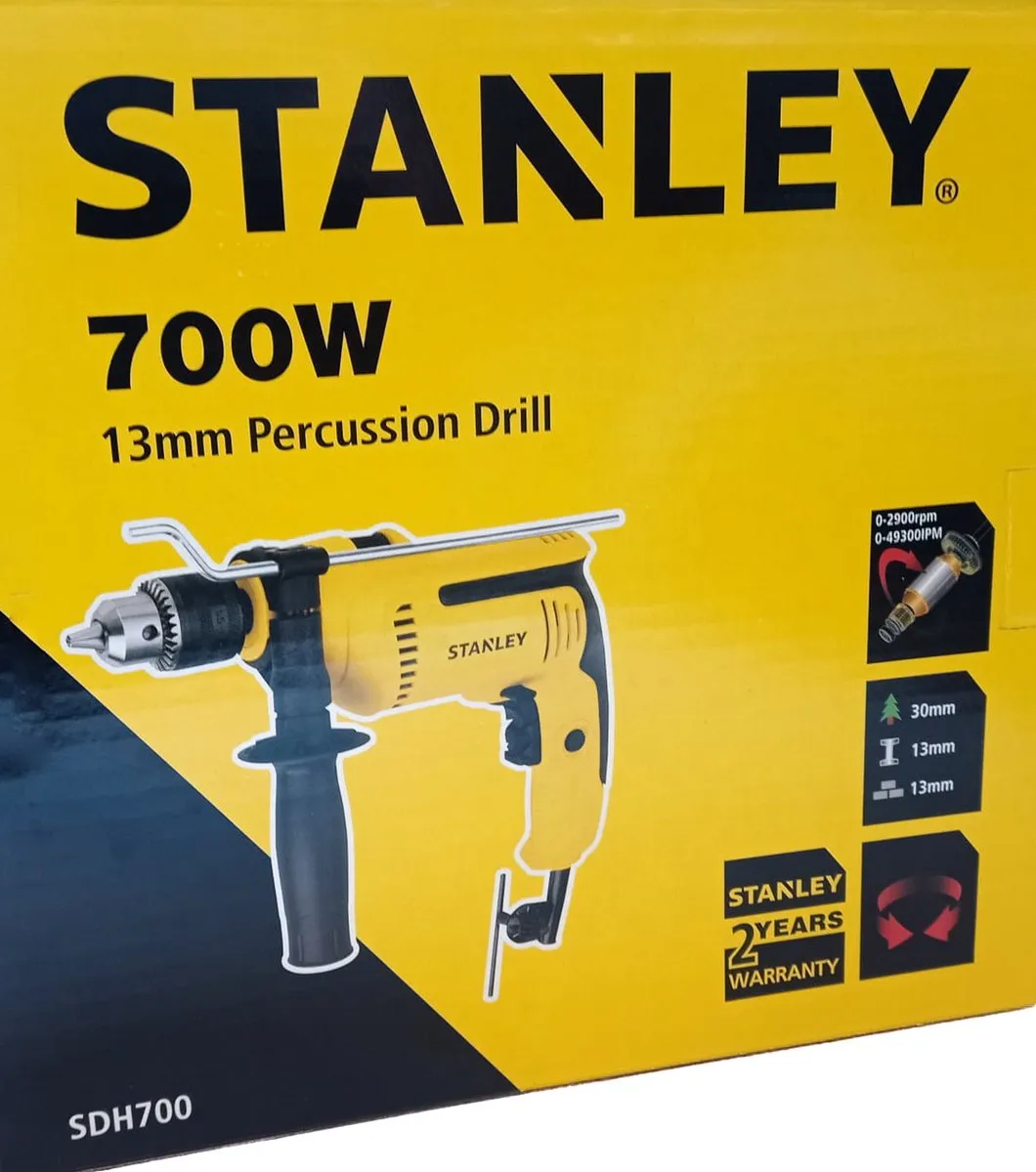 Stanley SDH700 Drill Boorhamer 13mm - 700W - 18 Snelheden - afbeelding 6 van 6