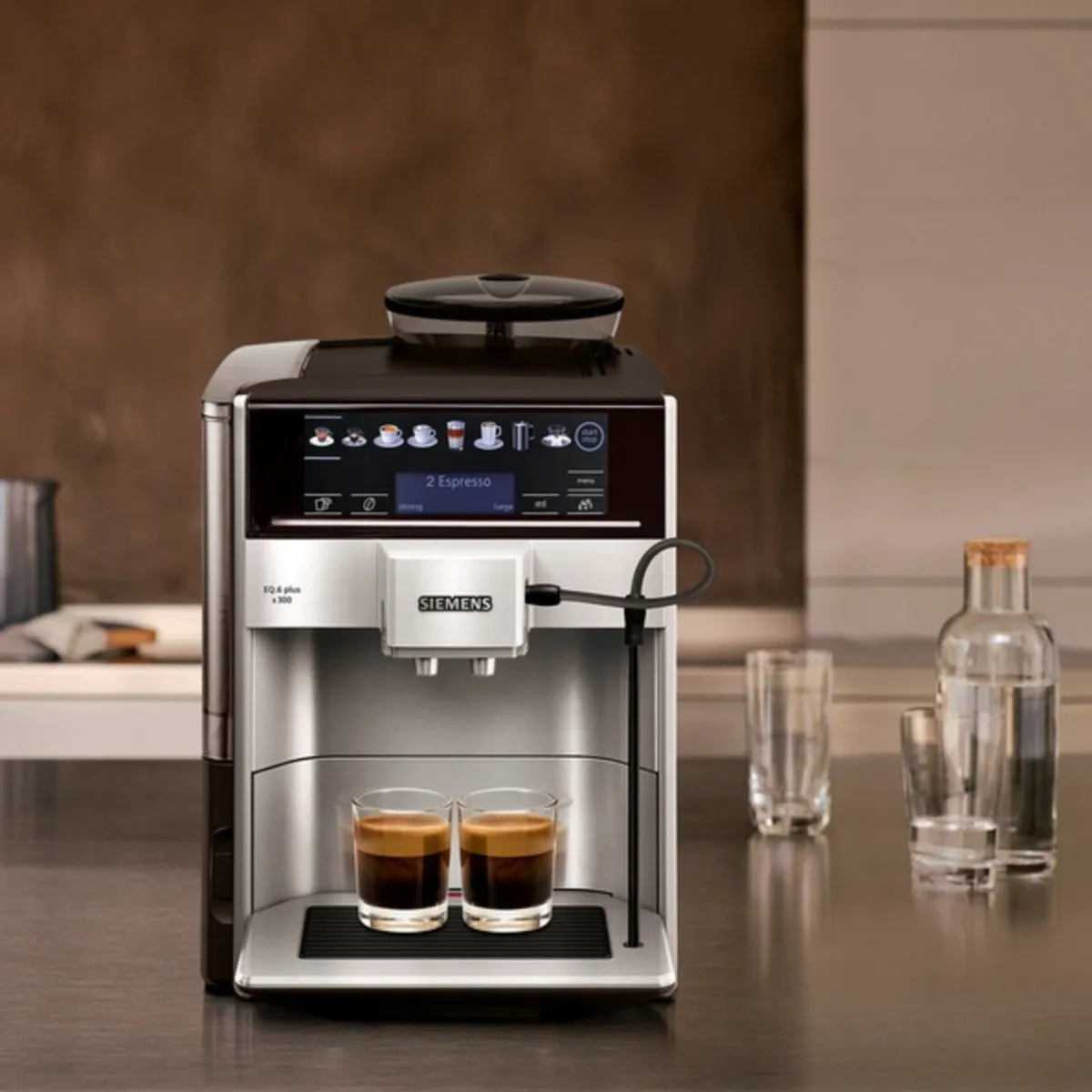 Siemens EQ6 Plus s300 TE653M11RW - Volautomatische espressomachine