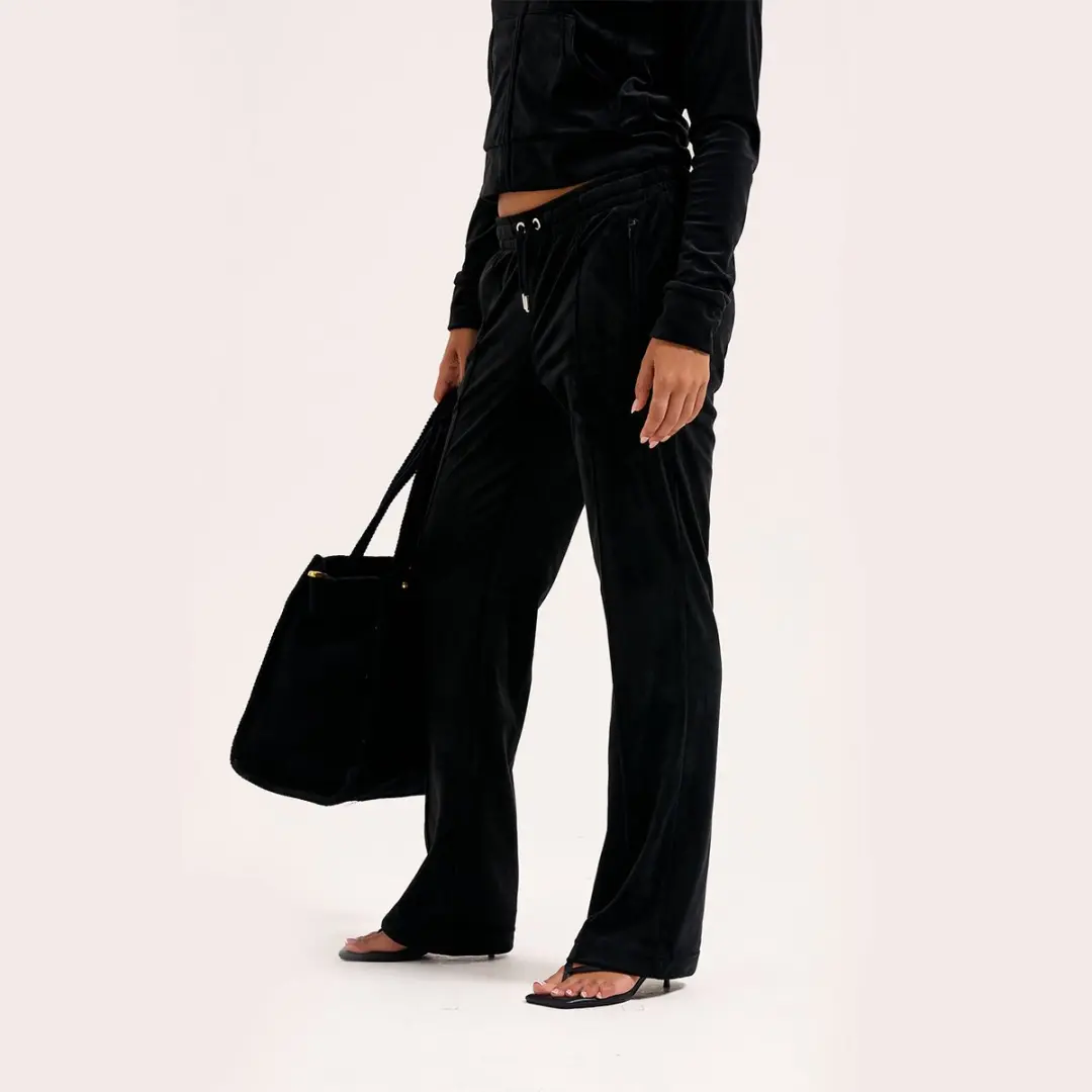 Juicy Couture Tina Outline Trackpant - Zwart S