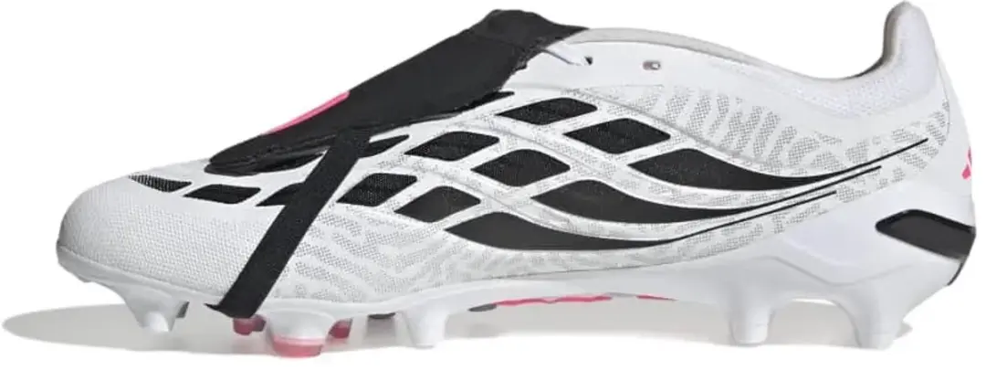 Adidas Predator League Fold-over Tongue AG Voetbalschoenen 43 1/3 - Wit/Zwart