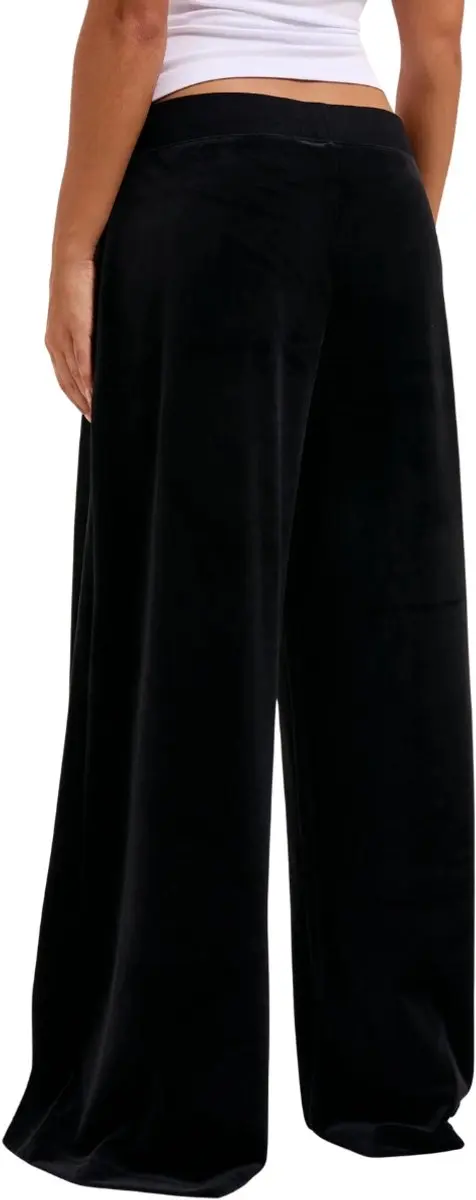 Juicy Couture Yuka Wide Leg Jogger - Maat M - Zwart