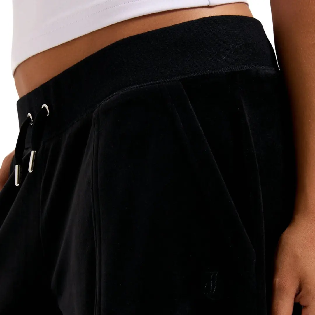 Juicy Couture Yuka Wide Leg Jogger - Maat M - Zwart
