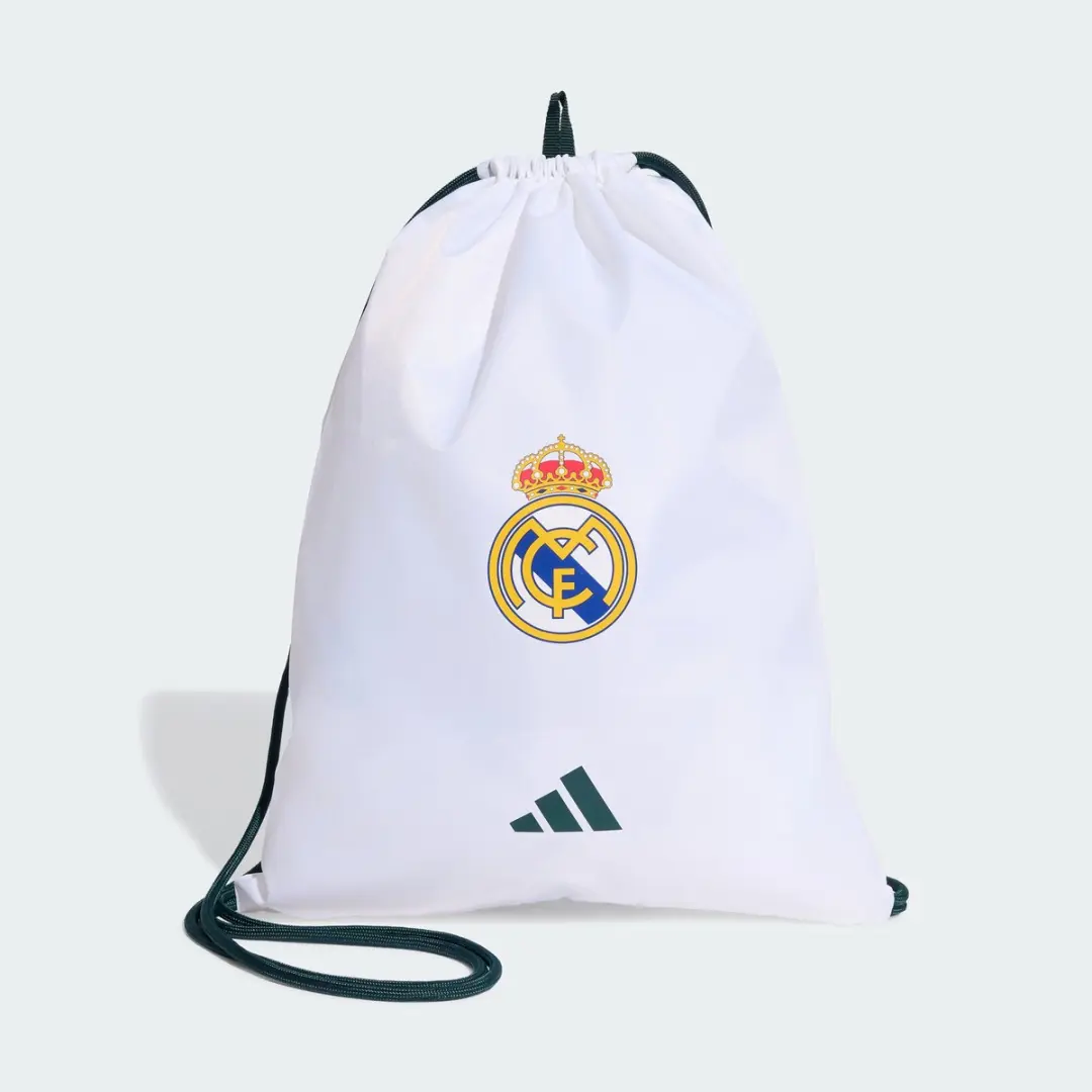 Adidas Real Madrid Sporttas 13L - Wit - afbeelding 6 van 6