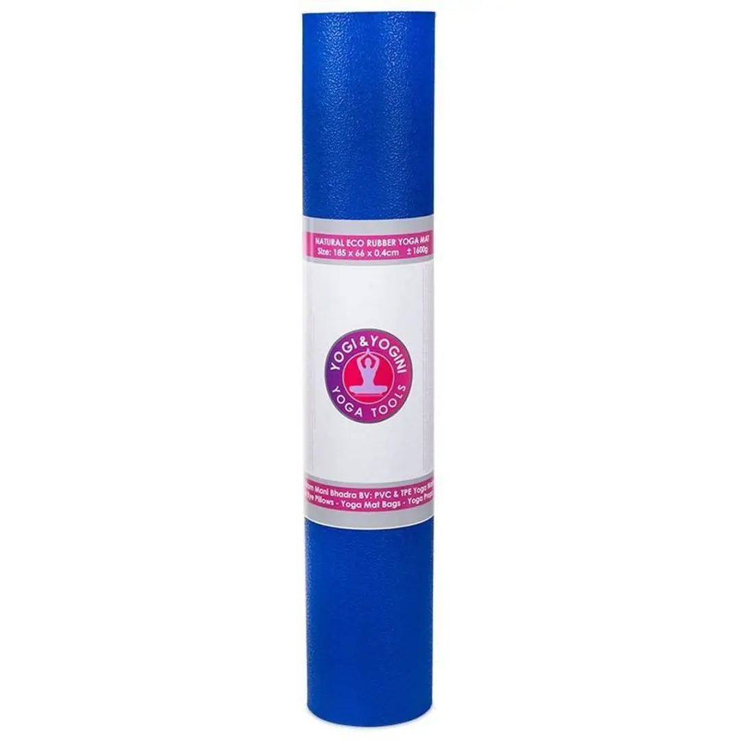 Bach Yogamat Yogi & Yogini Milieuvriendelijk - Blauw