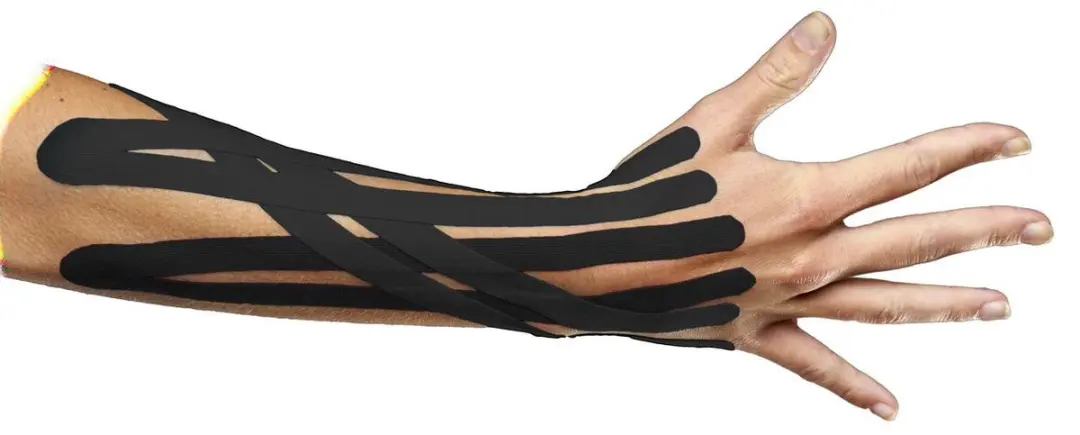 Emdee Kinesio Tape Pre Cut - 1 Stuk Zwart - afbeelding 6 van 6