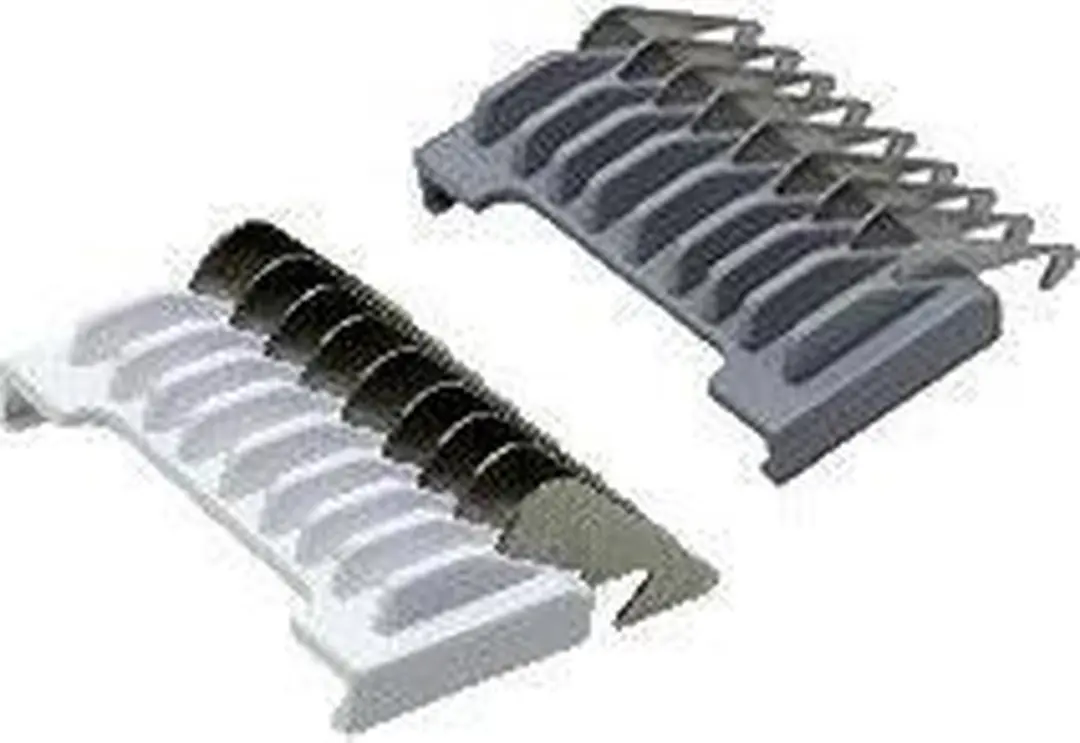 Moser Metalen Opzetkammen 1170-1885 - 1.5mm & 4.5mm - Zwart