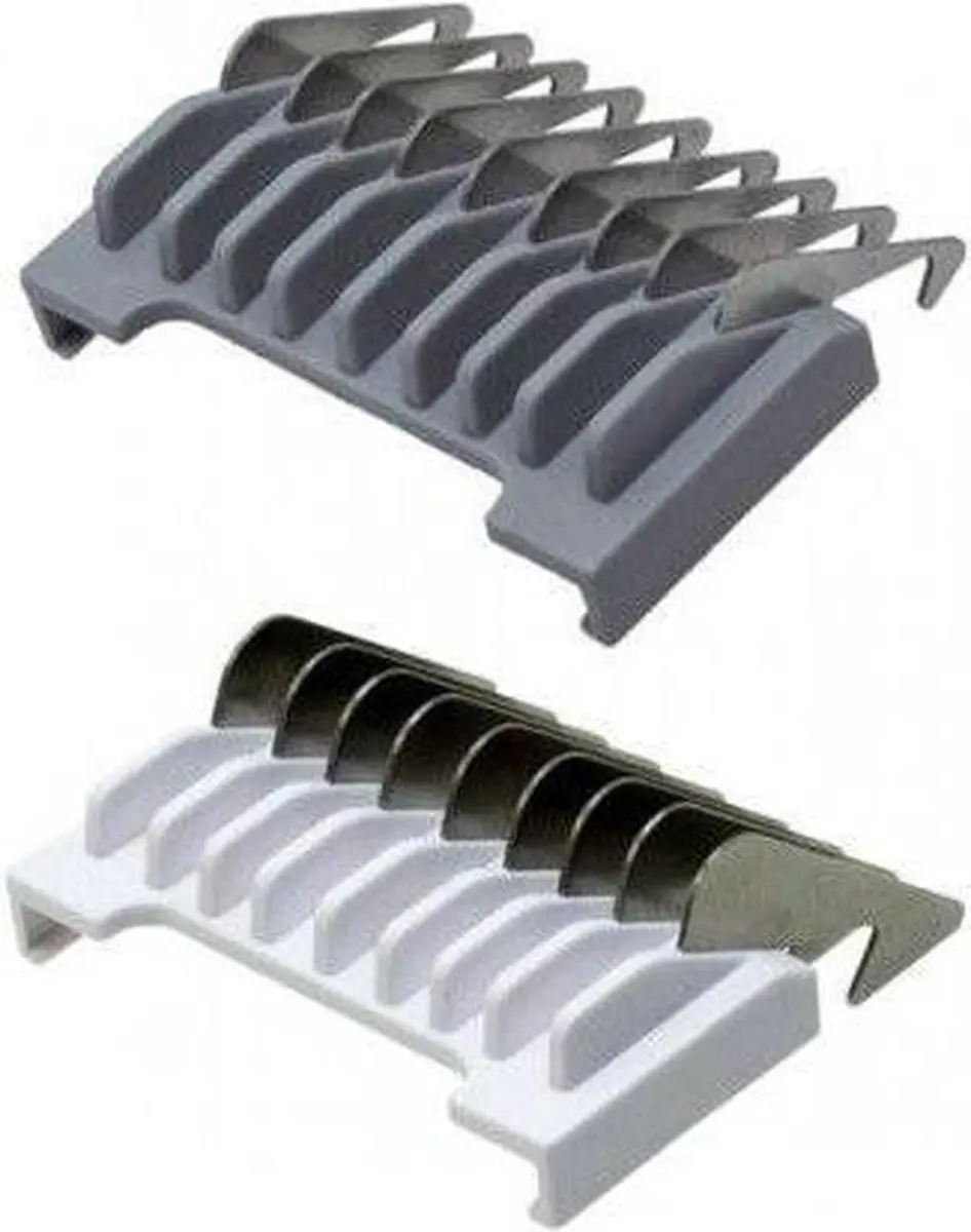 Moser Metalen Opzetkammen 1170-1885 - 1.5mm & 4.5mm - Zwart