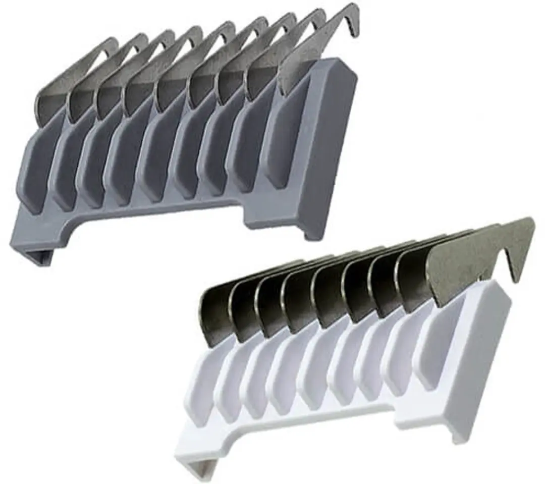 Moser Metalen Opzetkammen 1170-1885 - 1.5mm & 4.5mm - Zwart