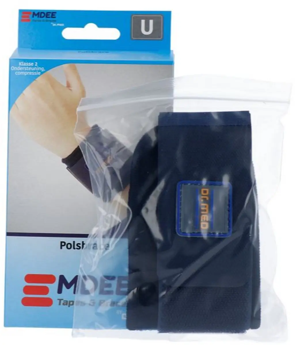 Emdee Polsbrace - Blauw