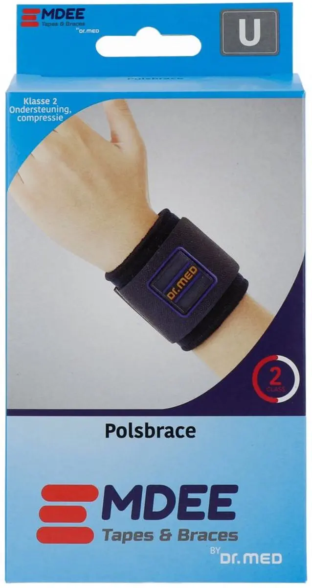 Emdee Polsbrace - Blauw