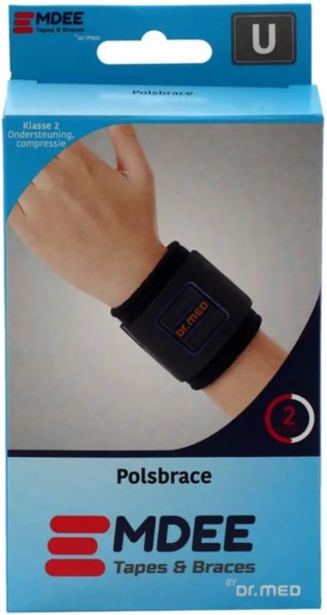 Emdee Polsbrace - Blauw