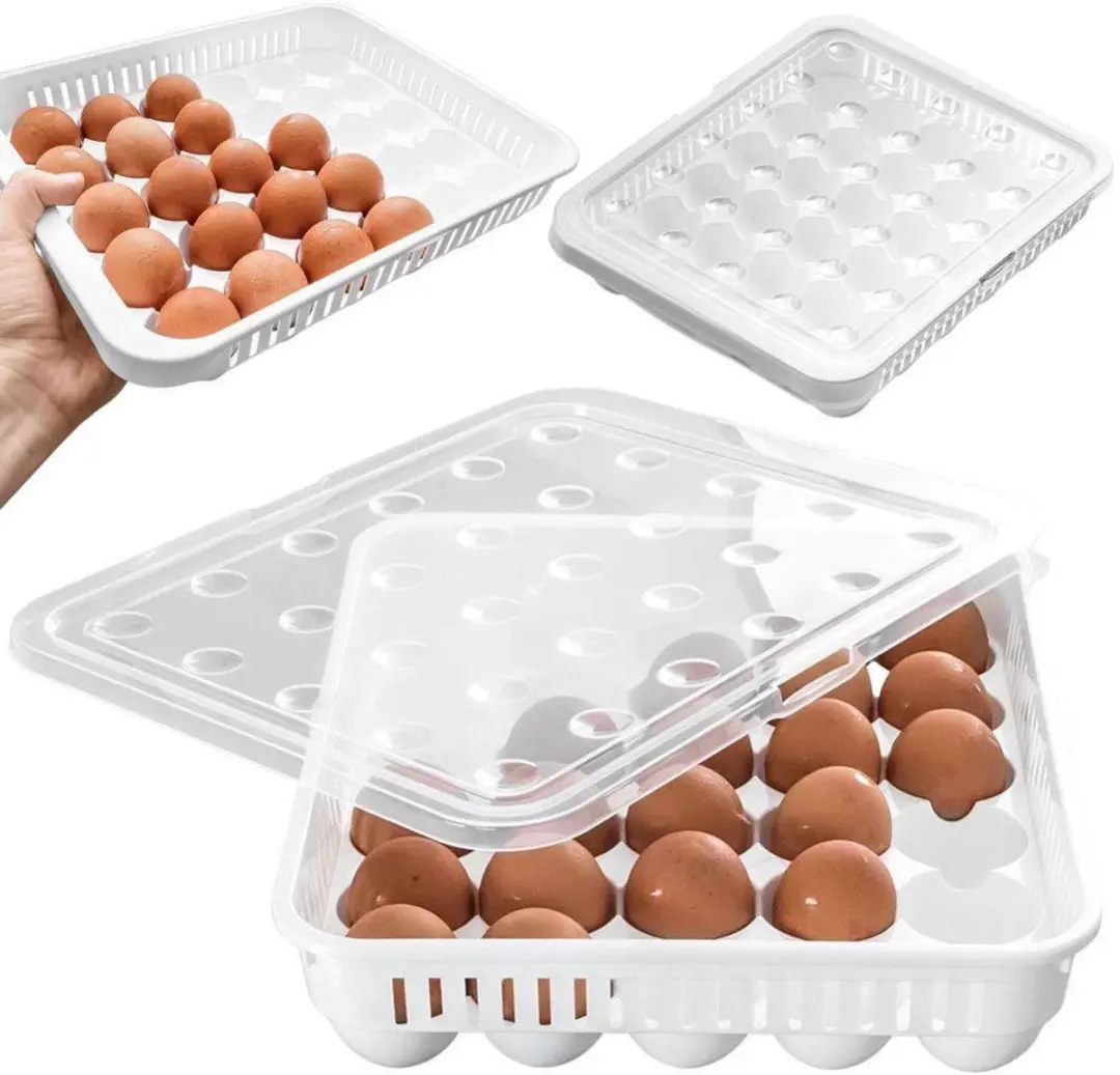 Orion Eierenhouder 30 Stuks - BPA-vrij - Wit