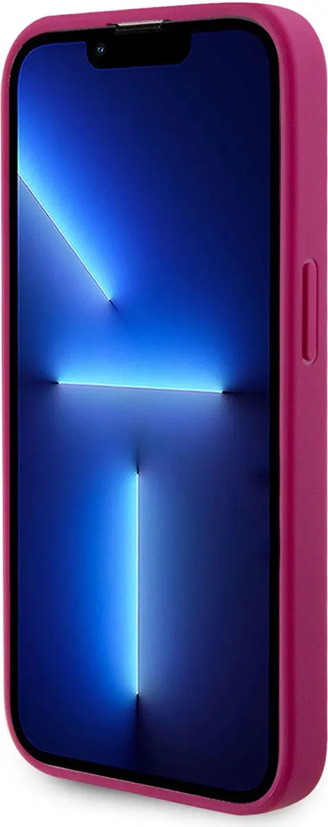 GUESS 4G Strass Metal Logo Back Case - Roze - afbeelding 6 van 6