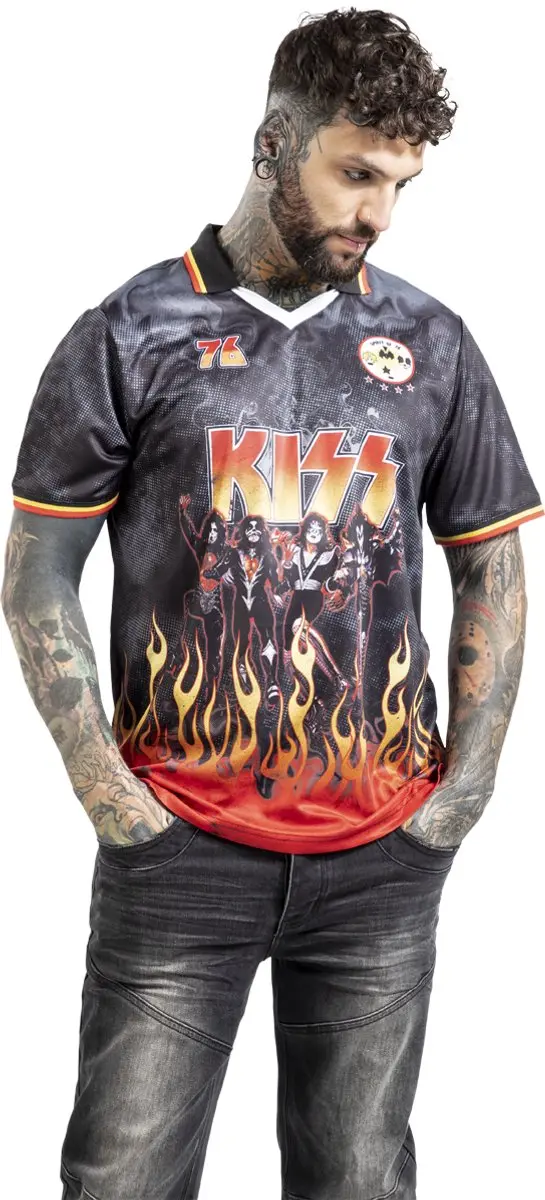 Kiss Destroyer Rock FC Heren Jersey - Multicolor - S