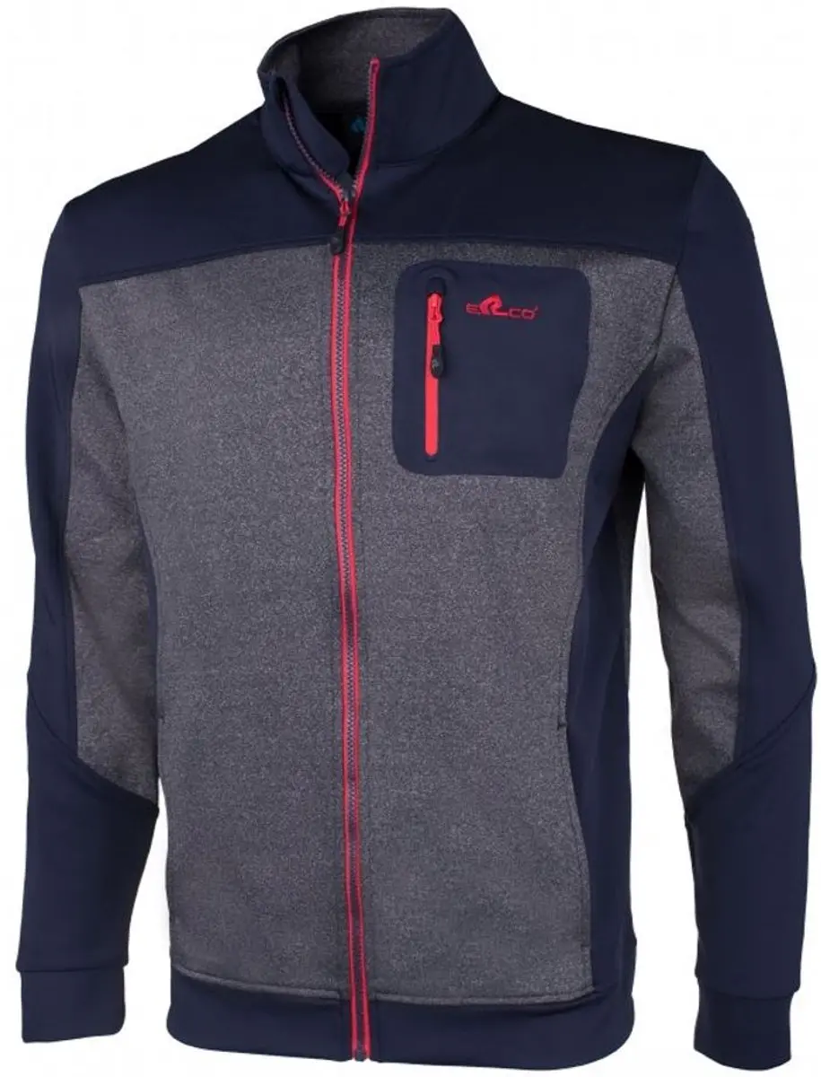 Erco Bork Herensweater - Blauwgrijs - XXL
