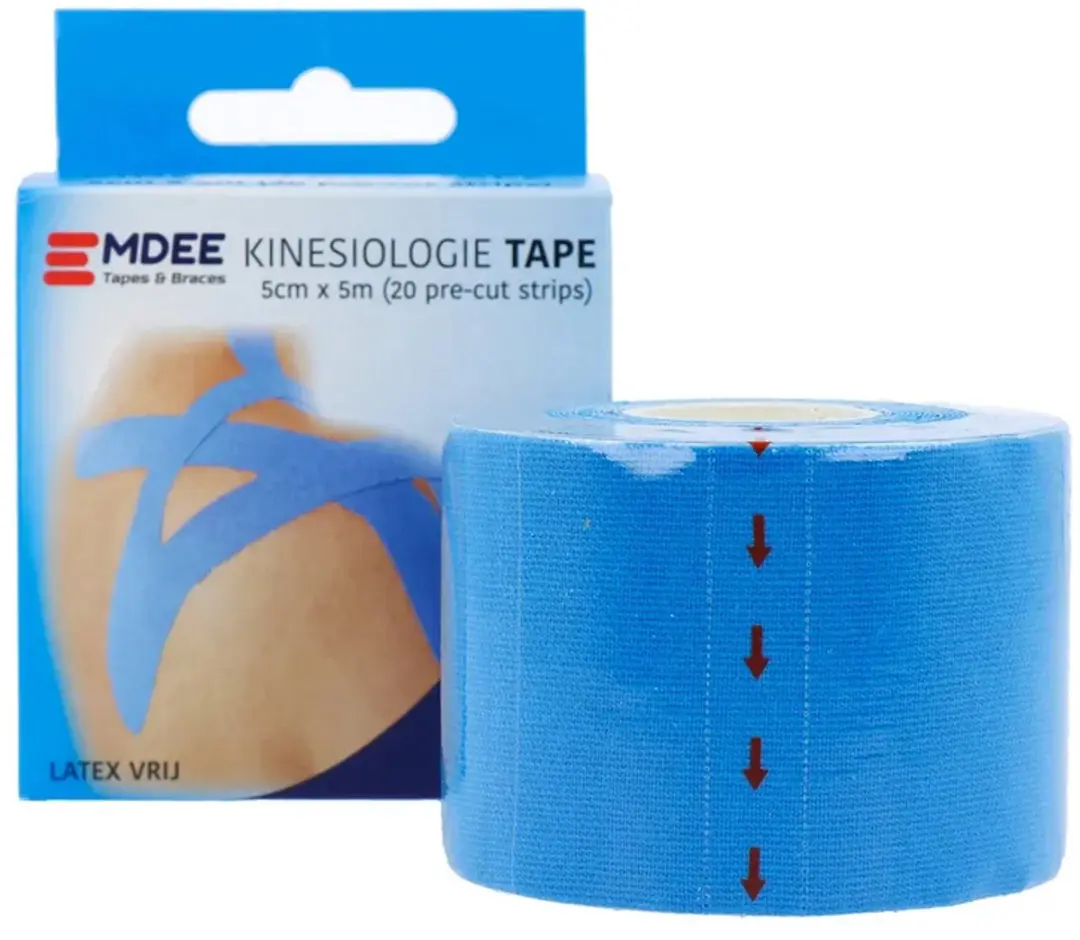 Emdee Kinesio Tape Blauw - 1 Stuks