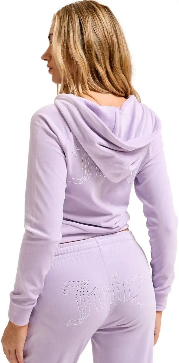 Juicy Couture Madison Outline Hoodie XL - Diamantjes