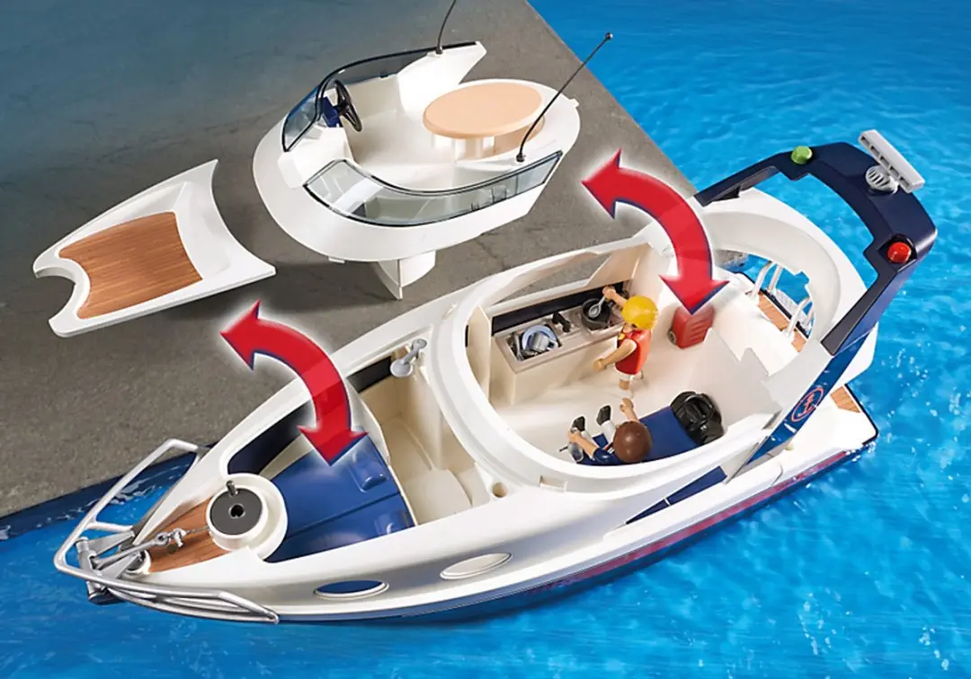 Luxe-jacht / Yacht de luxe