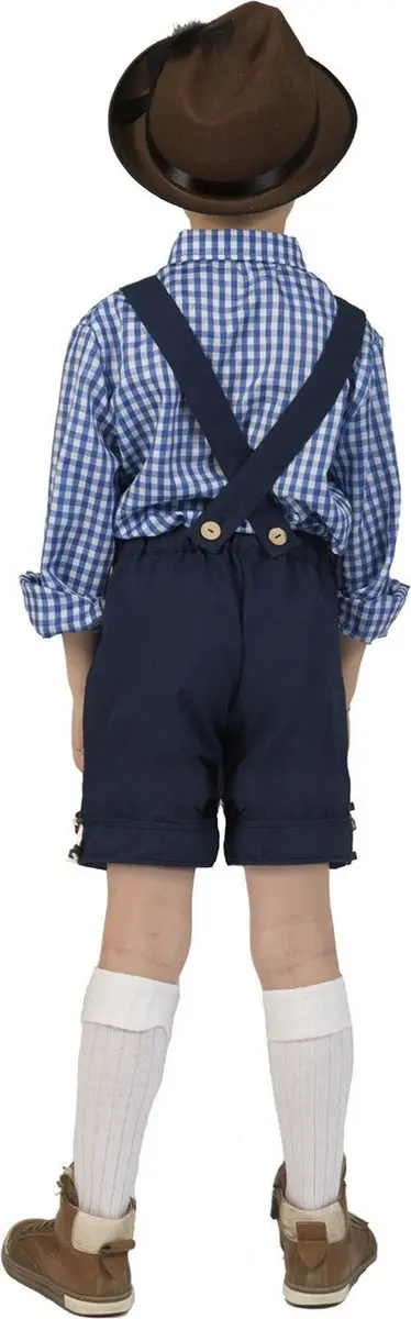 Espa Tiroler Lederhose Pak Gunter - 164 - Blauw