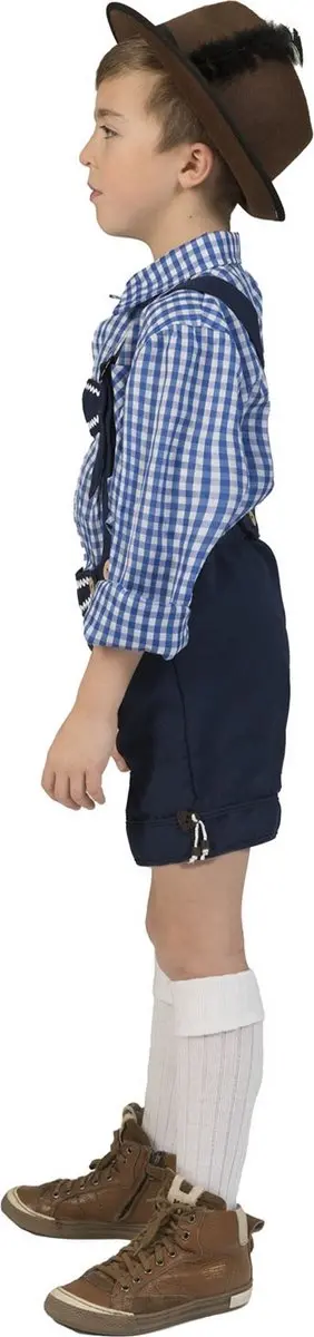 Espa Tiroler Lederhose Pak Gunter - 164 - Blauw