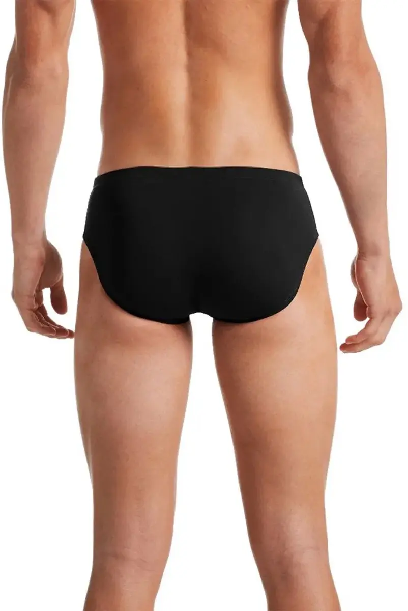 Nike Swim Hydrastrong Solid Zwemslip 26 - Zwart