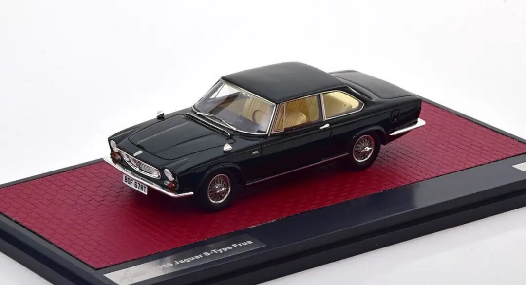 Jaguar S-Type Frua 1966 Matrix MX41001-172 - 1:43 - Zwart