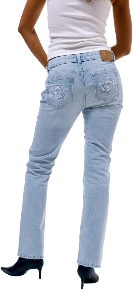 Juicy Couture Stretch Denim Bootcut Jeans W27 - Hondenlogo