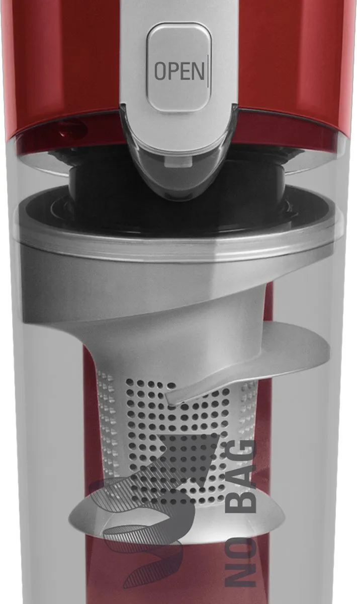 Rowenta Air Force Light RH6543 Steelstofzuiger - Rood - 30 min - afbeelding 6 van 6