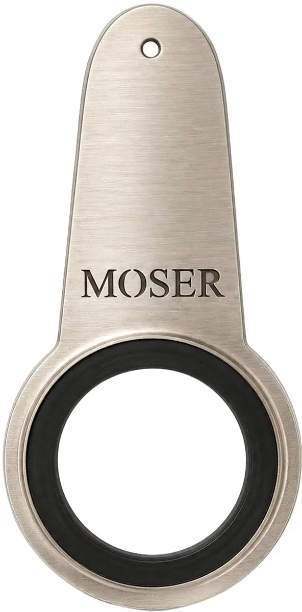 Moser Hairdryer Holder Metal Flat - Zwart