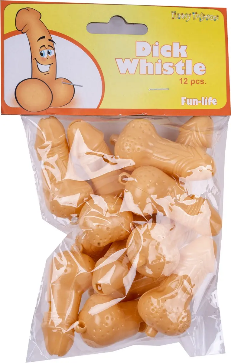 Espa Penis Fluitjes - 12 Stuks - Roze
