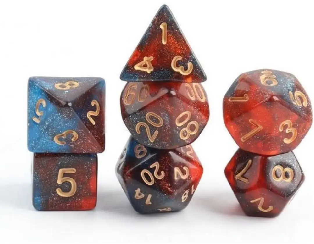 Lapi Toys Polydice D&D Dobbelsteen Set