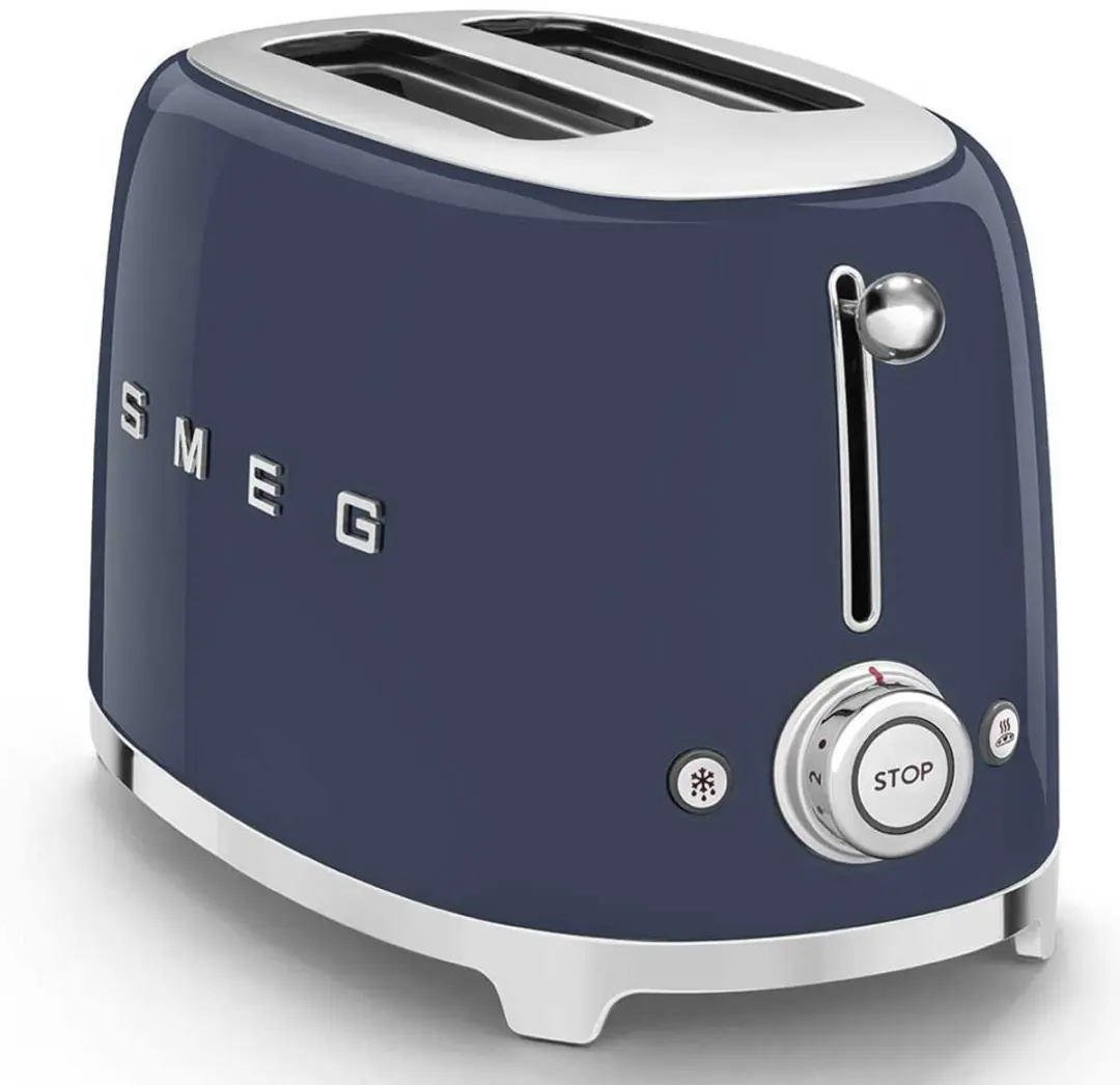 Smeg TSF01NBEU Broodrooster Navy Blue - 2x2 - 950W