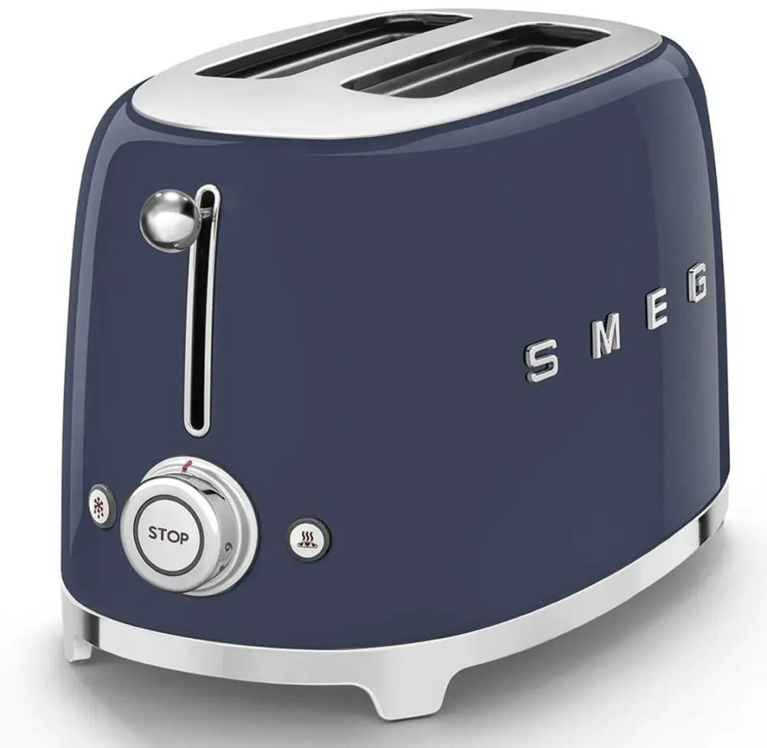 Smeg TSF01NBEU Broodrooster Navy Blue - 2x2 - 950W