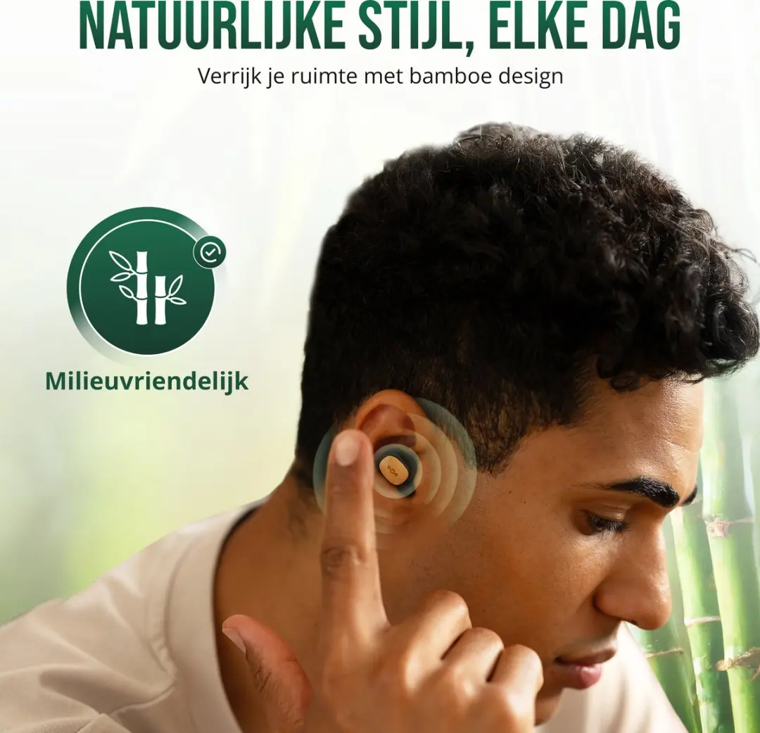 House of Marley Smile Jamaica TWS EM-JE124-SB Draadloze Oordopjes - 14 uur - Zwart
