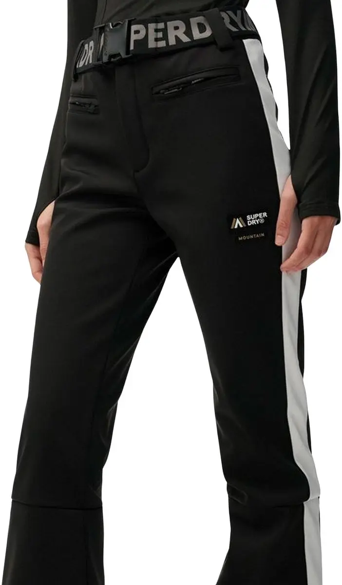 Superdry Luxe Skibroek Dames 5XL - Zwart
