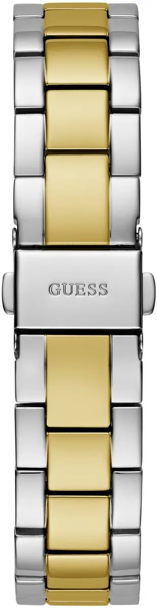 Guess Mist GW0723L1 Horloge - 35mm - Goud/Zilver Groen