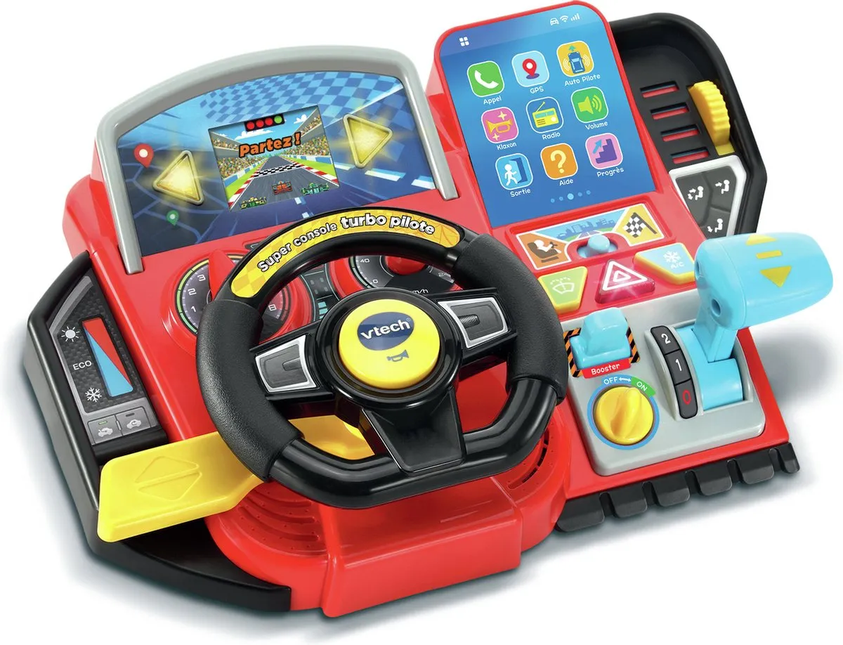 VTech Super Console Turbo Pilote 80-558905