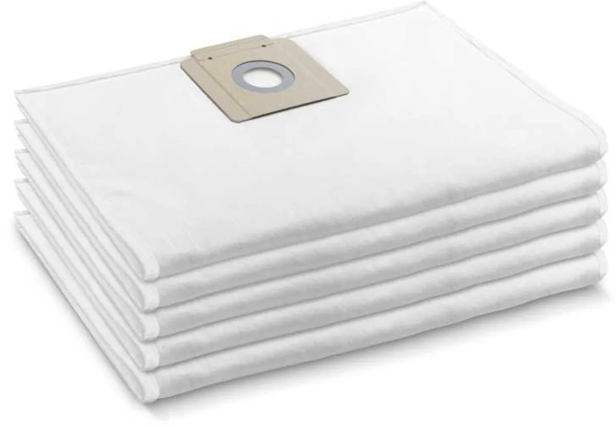 Kärcher Stofzakken 6.904-351.0 - 5 Stuks - Wit