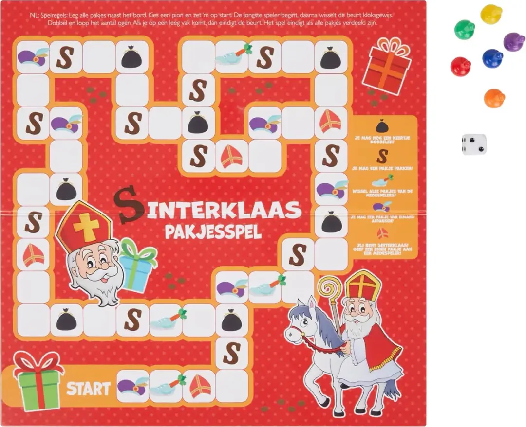 Toy Universe Sinterklaas Pakjesspel - 2 tot 6 Spelers