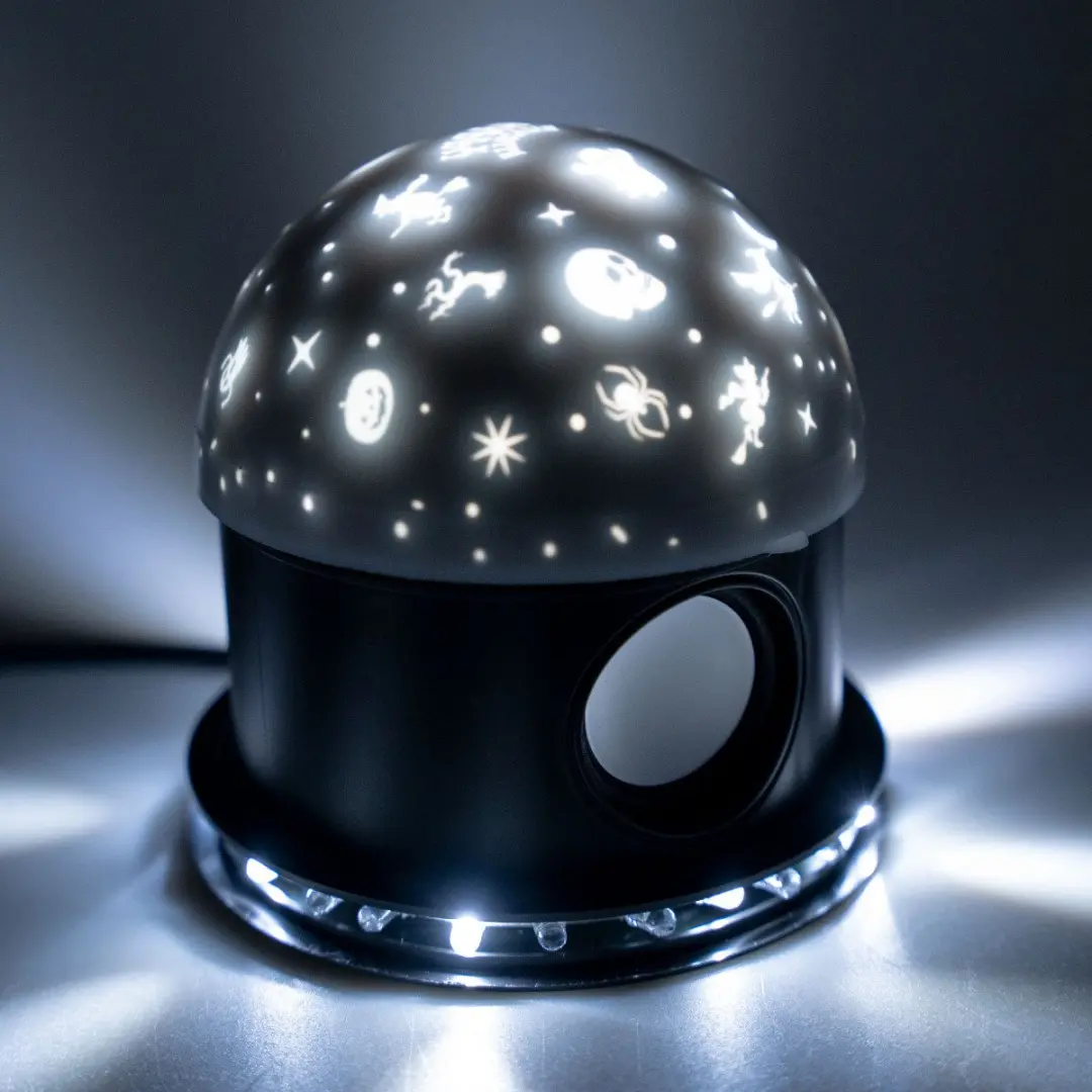 Espa Halloween Disco Projector met Geluid - Zwart